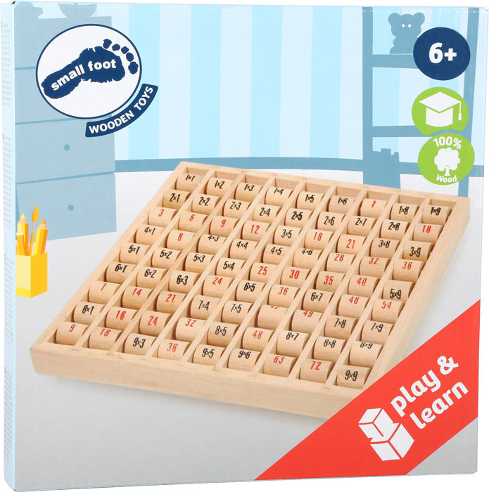 Wooden Multiplication Board