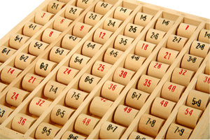 Wooden Multiplication Board