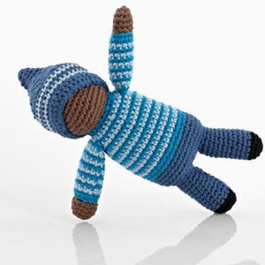 Fair Trade Crochet Pixie Rattle (Birch)