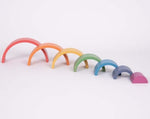 Load image into Gallery viewer, TickiT Wooden Rainbow Architect Arches
