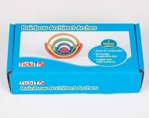 TickiT Wooden Rainbow Architect Arches