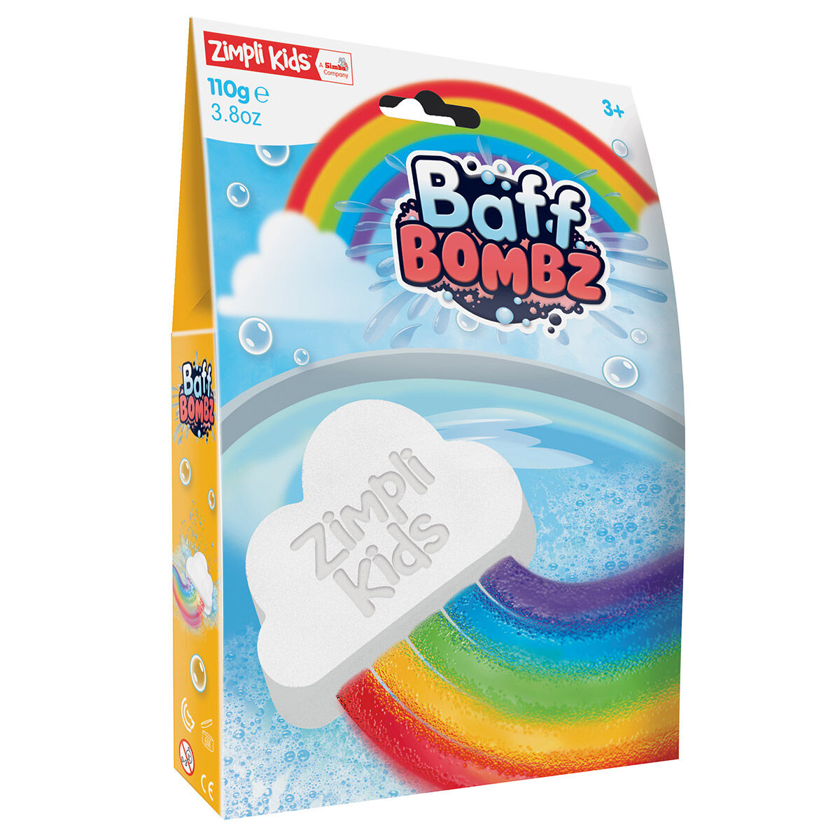 Zimpli Kids Rainbow Baff Bombz