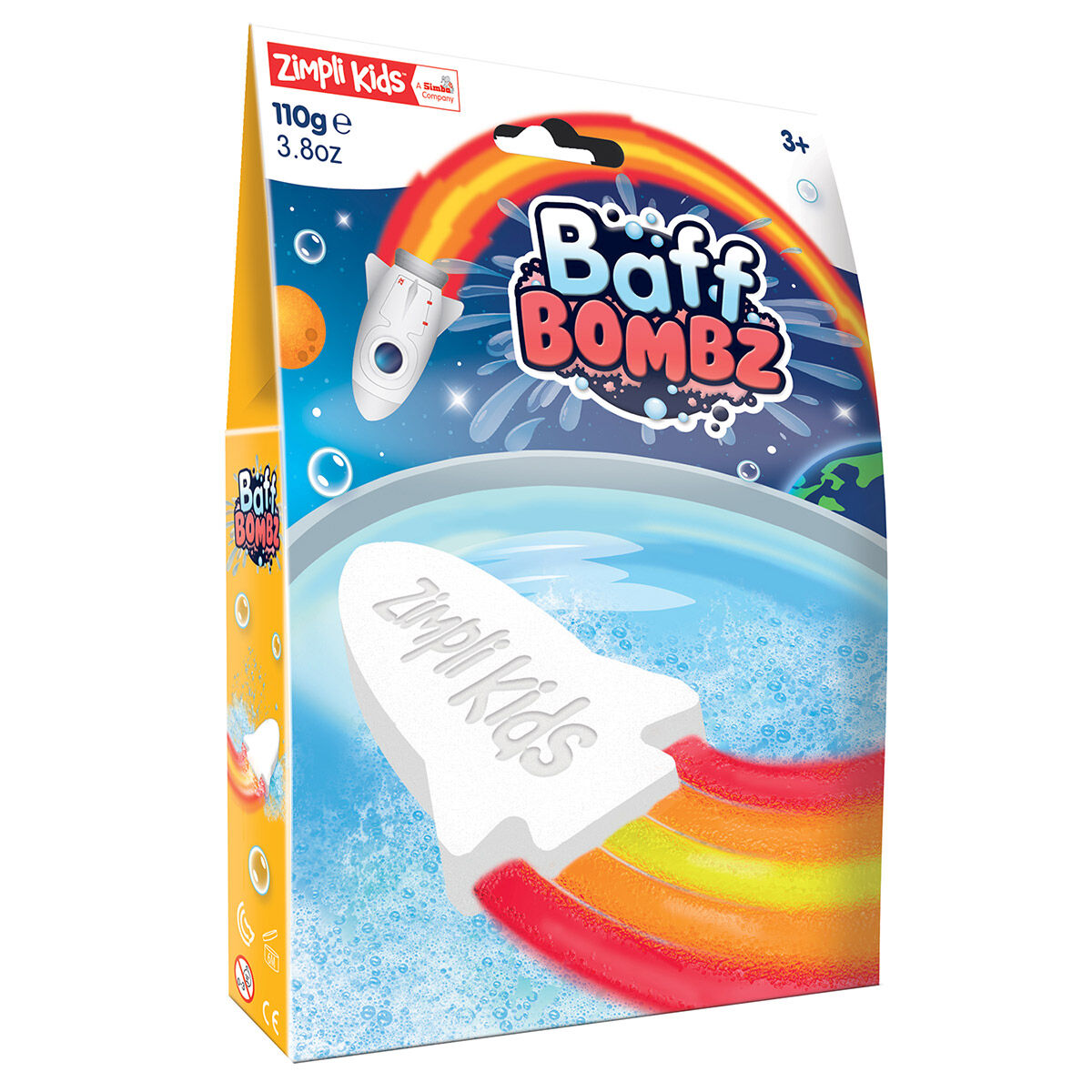 Zimpli Kids Rocket Baff Bombz