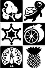 Load image into Gallery viewer, Black &amp; White Sensory Cards (set of 6)
