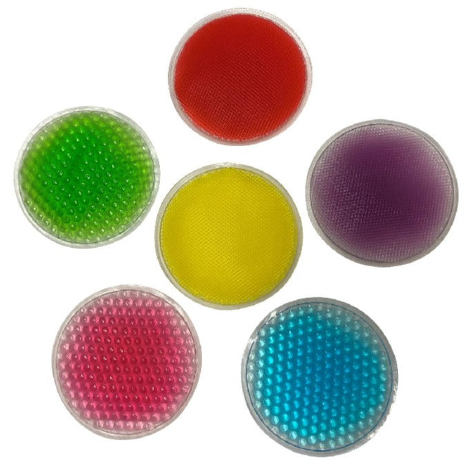 Sensory Textured Tactile Circles (Set of 6)