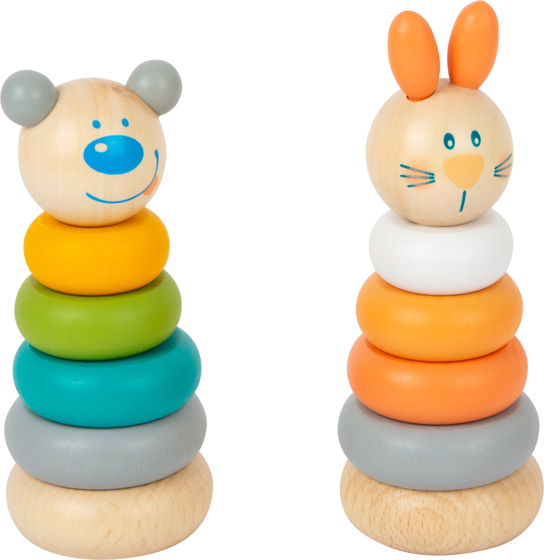 Small Wooden Stacker