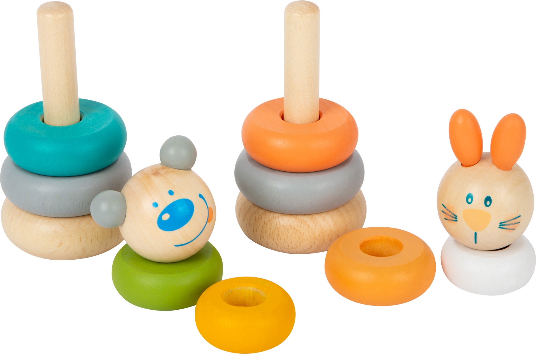 Small Wooden Stacker