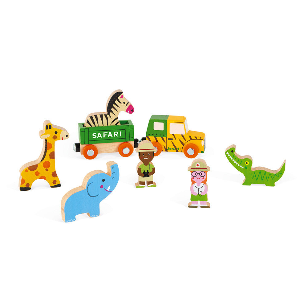 Wooden Safari Set