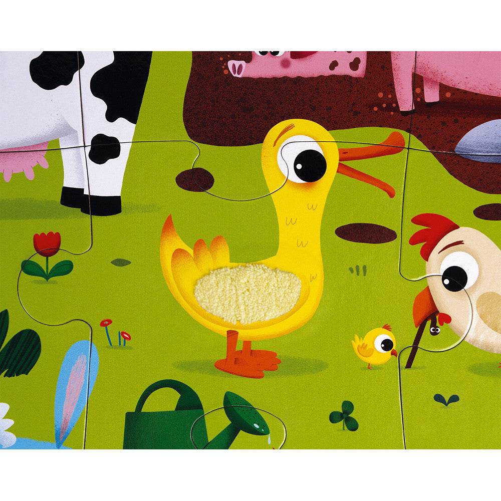 Tactile Farm Animal Puzzle