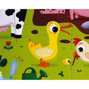 Tactile Farm Animal Puzzle