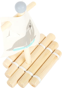 Wooden Walrus Bath Toy