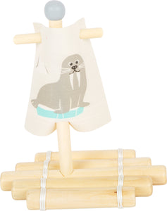 Wooden Walrus Bath Toy