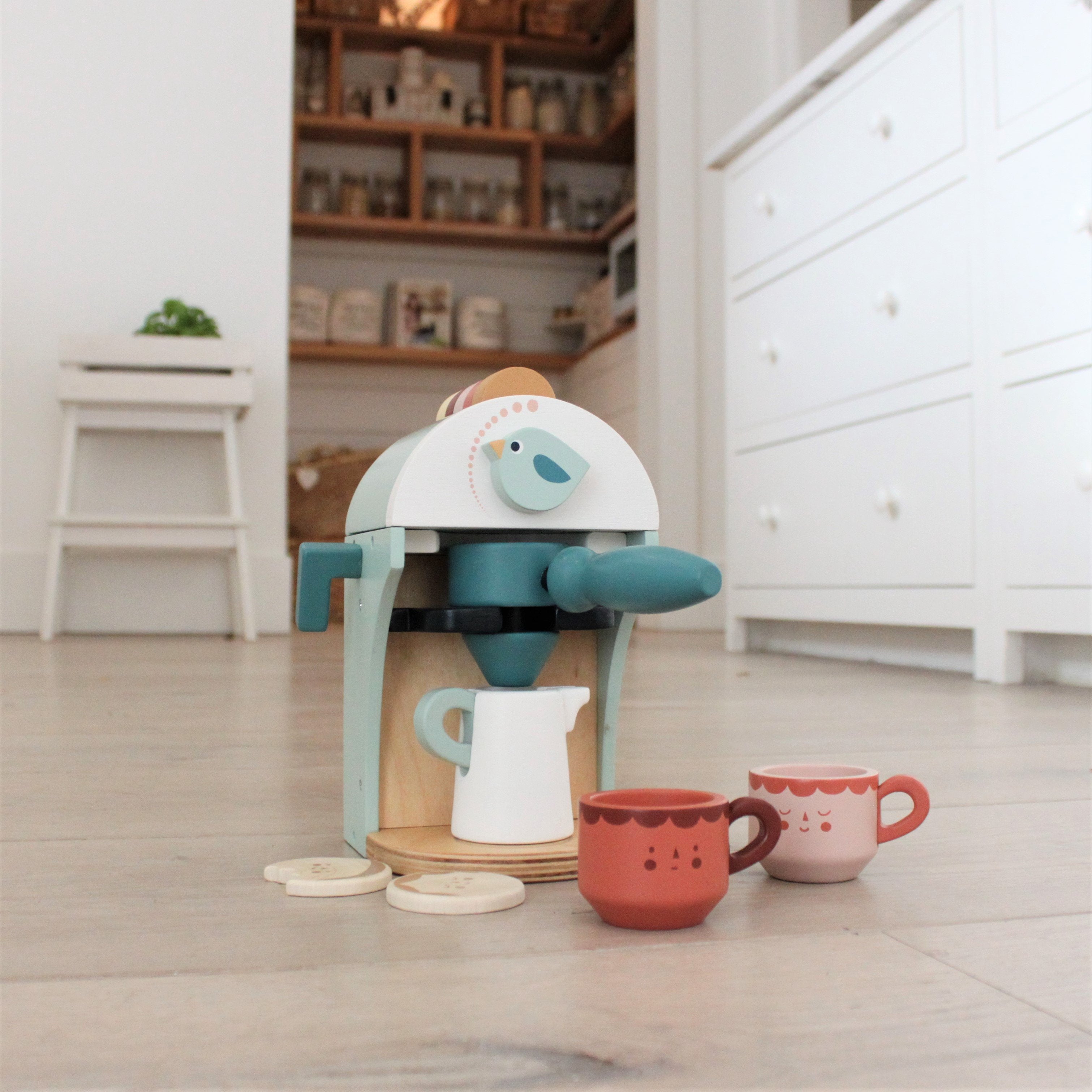 Wooden Babyccino Coffee Maker