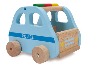 Wooden Police Car